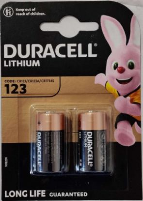 Picture of Duracell HPL 123, 3V, 140mAh, PAK4 CK, Litijum baterija 17x33,4mm