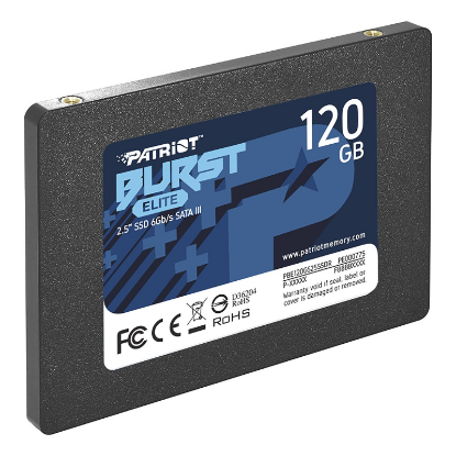 Slika SSD 2.5 SATA3 6Gb/s 120GB Patriot Burst Elite 450MBs/320MBs PBE120GS25SSDR