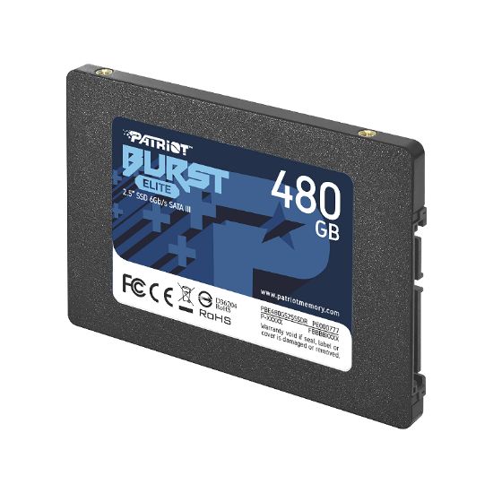 Picture of SSD 2.5 SATA3 6Gb/s 480GB Patriot Burst Elite 450MBs/320MBs PBE480GS25SSDR