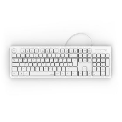 Slika Hama Tastatura KC200 Basic, Bela, SRB Tasteri