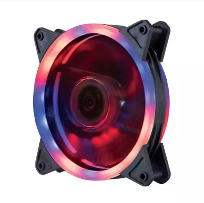 Slika Case Cooler 120x120 ZEUS Dual Ring color light
