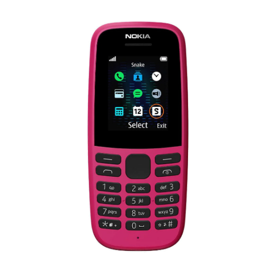 Picture of Nokia 105 Dual SIM Pink